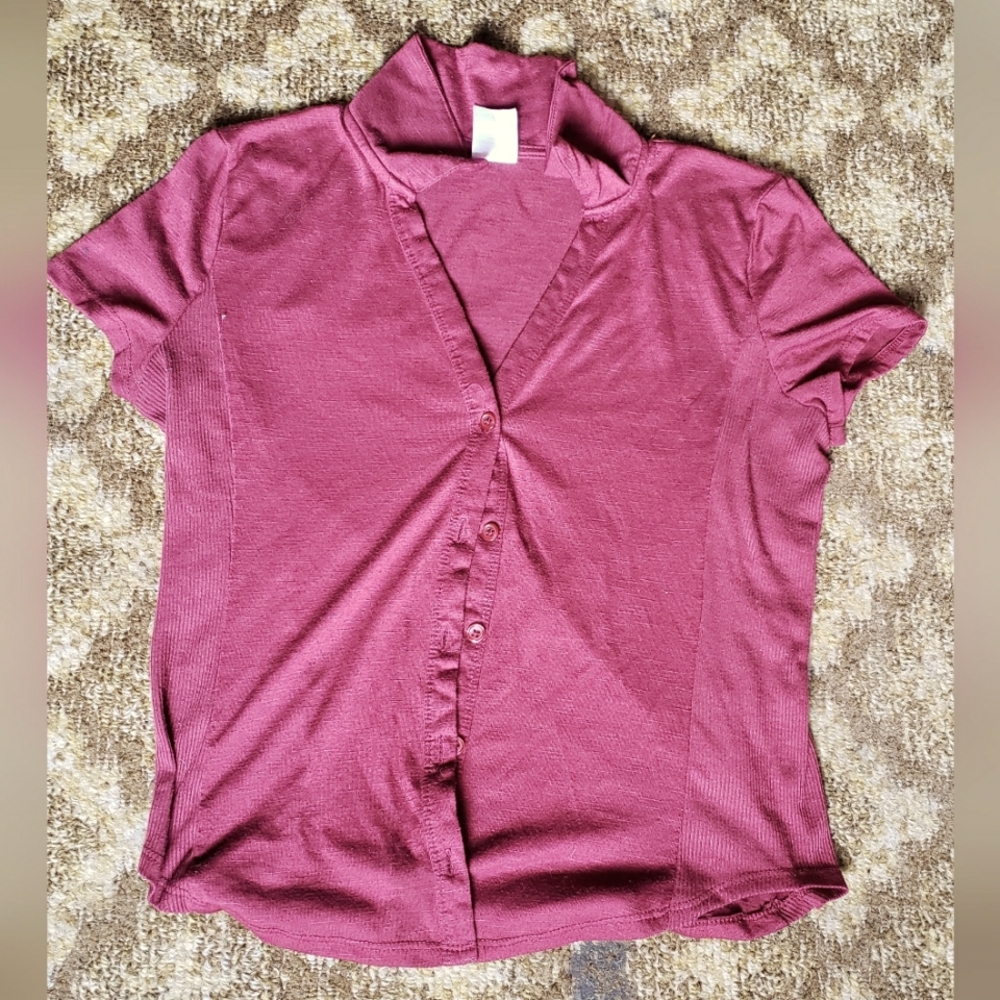 NoBo button up tee